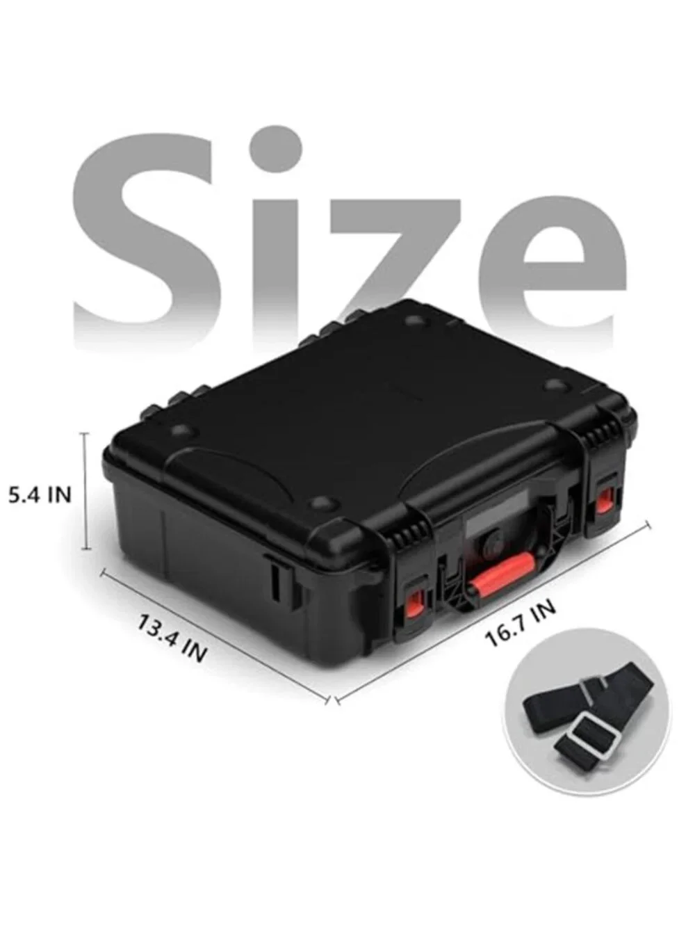 Mini Case, Waterproof Hard case Fits Star Link Mini Dish, Portable Shoulder Dual